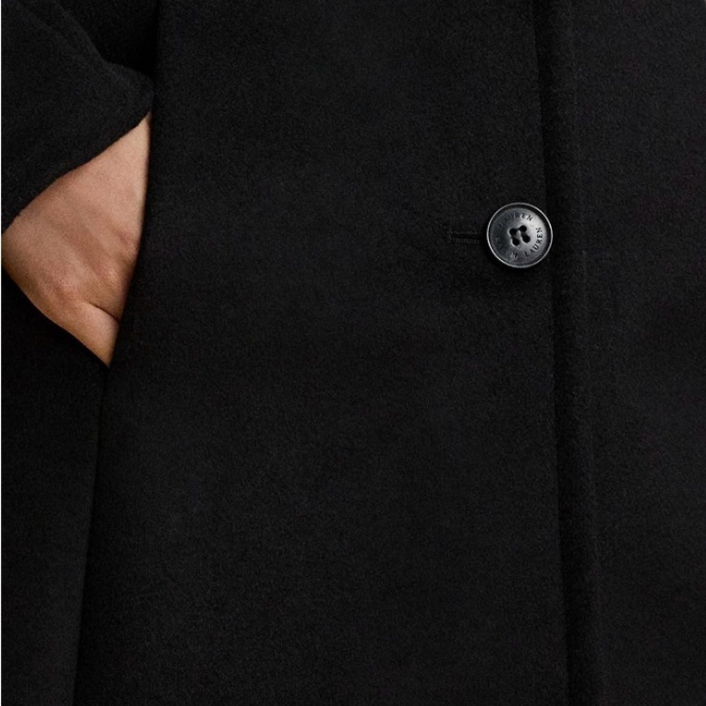 Ralph Lauren Black Trench Coat - Picture 8 of 8